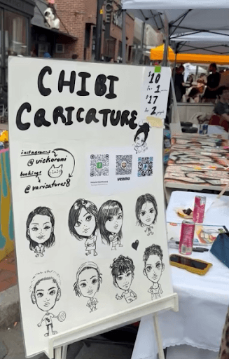 Select Market caricatures
